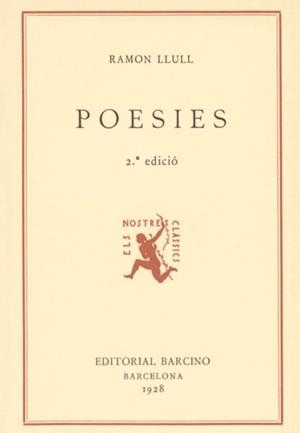 POESIES (RAMON LLULL) | 9788472262492 | LLULL, RAMON