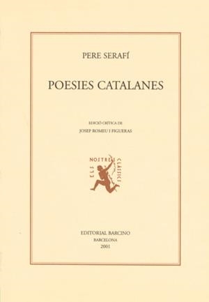 POESIES CATALANES (PERE SERAFÍ) | 9788472266971 | SERAFÍ, PERE