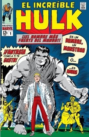 BIBLIOTECA MARVEL. EL INCREÍBLE HULK 01 : 1962-63 | 9788411501071 | KIRBY, JACK / LEE, STAN