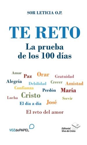 TE RETO LA PRUEBA DE LOS 100 DIAS | 9788412449488 | SOR LETICIA O.P.