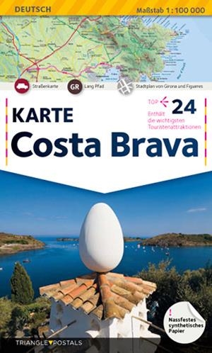 MAPA COSTA BRAVA [ED. ALEMANY] | 9788484781554 | VARIOS AUTORES