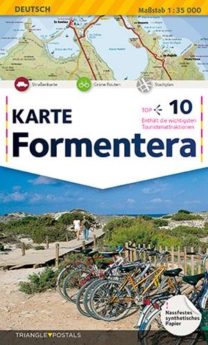 MAPA FORMENTERA [ED. ALEMANY] | 9788484783954 | VARIOS AUTORES
