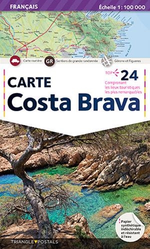 MAPA COSTA BRAVA [ED. FRANCÈS] | 9788484781547 | VARIOS AUTORES