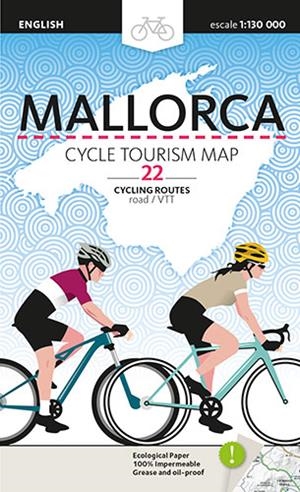 MAPA CICLOTURISME MALLORCA [ED. ANGLÈS] | 9788484788546 | ESTEVE, JOAN