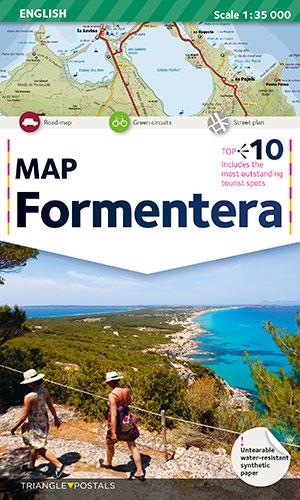 MAPA FORMENTERA [ED. ANGLÈS] | 9788484783947 | VARIOS AUTORES