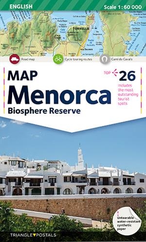 MAPA MENORCA [ED. ANGLÈS] | 9788484780779 | VARIOS AUTORES