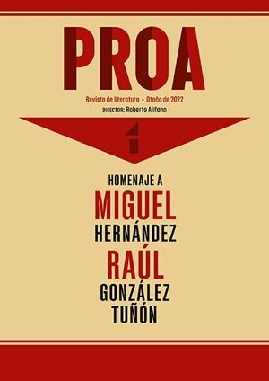 PROA. REVISTA DE LITERATURA 1 | 9788419026040 | VARIOS AUTORES