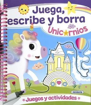 JUEGA, ESCRIBE Y BORRA. UNICORNIOS | 9788467792409 | EDICIONES, SUSAETA
