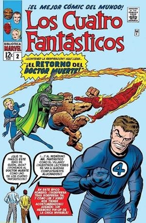 BIBLIOTECA MARVEL. LOS 4 FANTÁSTICOS 02 : 1962-63 | 9788411501606 | KIRBY, JACK