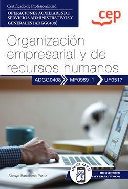 MANUAL ORGANIZACION EMPRESARIAL Y DE RECURSOS HUMANOS | 9788419675101 | BARTOLOMÉ PÉREZ, SORAYA