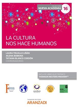 CULTURA NOS HACE HUMANOS (CONGRESO FORUM NUM. 16) | 9788411243001 | TRUJILLO LIÑAN, LAURA / BOBKINA, JELENA / BLANCO CORDÓN, TATIANA