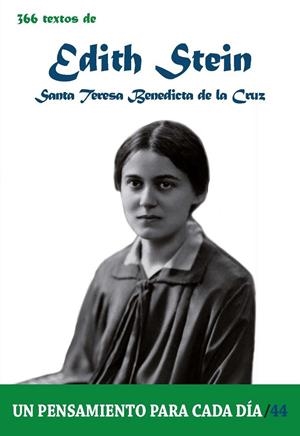 366 TEXTOS DE EDITH STEIN | 9788417204891 | CERVERA BARRANCO, PABLO