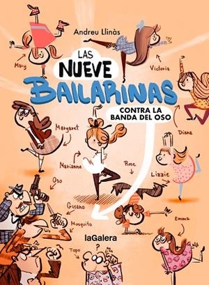 NUEVE BAILARINAS 01, LAS. CONTRA LA BANDA DEL OSO | 9788424674489 | LLINÀS DURAN, ANDREU