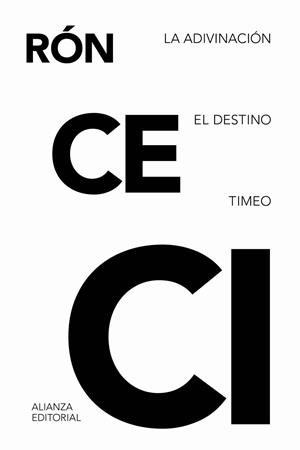ADIVINACIÓN, LA / EL DESTINO / TIMEO | 9788411480963 | CICERÓN