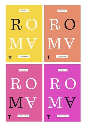 HISTORIA DE ROMA (4 VOLUMENES) | 9788418895548 | MOMMSEN, THEODOR