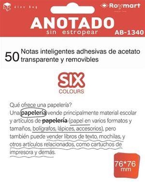 POST IT TRANSPARENT I REMOVIBLE ALEX BOG | 843123418483 9