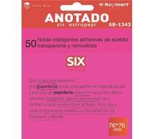 POST IT TRANSPARENT ROSA ALEX BOG  | 843123418486 0