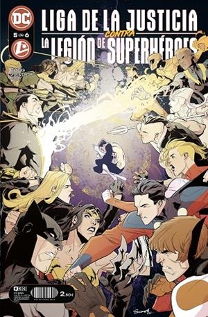 LIGA DE LA JUSTICIA CONTRA LA LEGIÓN DE SUPERHÉROES 05 | 9788419586209 | BENDIS, BRIAN MICHAEL / GODLEWSKI, SCOTT