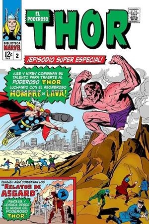 BIBLIOTECA MARVEL. EL PODEROSO THOR 02 : 1963-64 | 9788411502108 | KIRBY, JACK / LEE, STAN