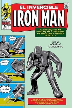 BIBLIOTECA MARVEL. EL INVENCIBLE IRON MAN 01 : 1963 | 9788411502085 | KIRBY, JACK / LEE, STAN