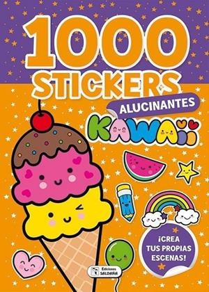 1000 STICKERS KAWAII ALUCINANTES | 9788491789031