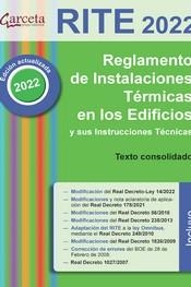 RITE 2022. REGLAMENTO DE INSTALACIONES TÉRMICAS EN LOS EDIFICIOS Y SUS INSTRUCCIONES TÉCNICAS | 9788419034168 | PRESIDENCIA, MINISTERIO DE LA
