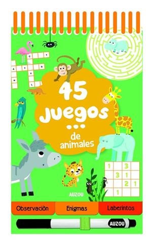 45 JUEGOS... DE ANIMALES | 9782733857861 | POTARD, CÉLINE