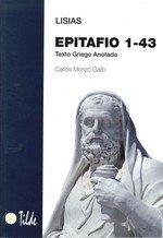 EPITAFIO 1-43 (TEXTO GRIEGO ANOTADO) | 9788496977174 | MONZO GALLO, CARLOS