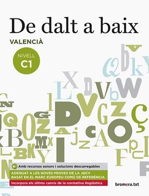 DE DALT A BAIX VALENCIA NIVELL C1 | 9788490268100 | VARIOS AUTORES