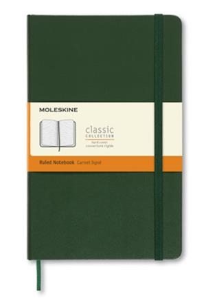 LIBRETA CLASICA TAPA DURA VERDE MIRTO L RAYADA | 8058647629063