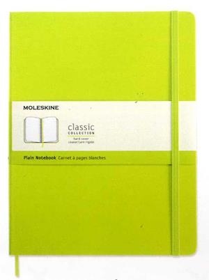 LIBRETA CLASICA TAPA DURA VERDE LIMON XL RAYADA | 8056420850895