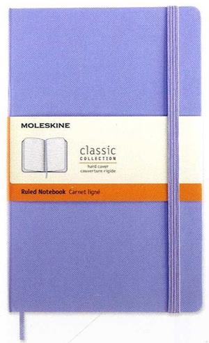 LIBRETA CLASICA TAPA DURA AZUL HORTENSIA L LISA | 8056420850826