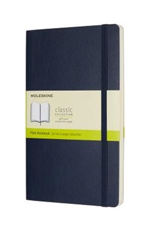 LIBRETA CLASICA TAPA BLANDA AZUL ZAFIRO L LISA | 8055002854757