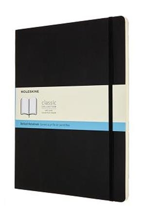 LIBRETA TAPA BLANDA NEGRA XXL PUNTEADA | 8053853602800