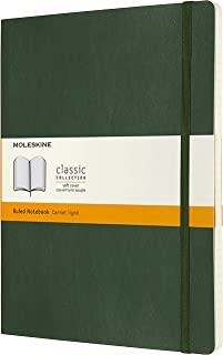 LIBRETA CLASICA TAPA BLANDA VERDE MUSGO XL RAYADA | 8053853600059