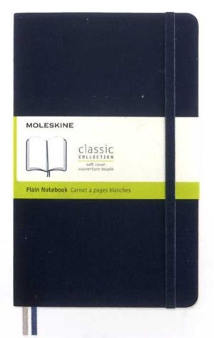 LIBRETA CLASICA MAYOR GROSOR  AZUL ZAFIRO L LISA | 8053853606266