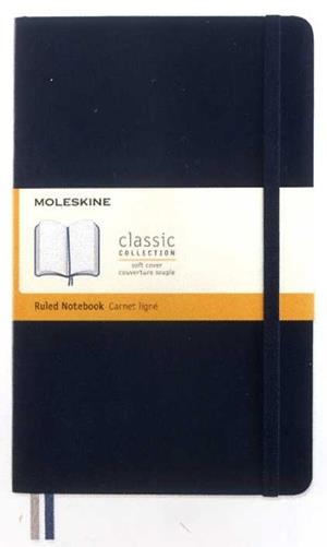 LIBRETA CLASICA MAYOR GROSOR  AZUL ZAFIRO L RAYADA | 8053853606259