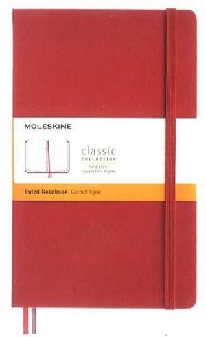 LIBRETA CLASICA MAYOR GROSOR ROJO ESCARLATA L | 8053853606198