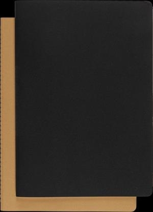 LIBRETA CAHIER ASIGNATURA A4 NEGRO/MARRON KRAFT | 8053853602534