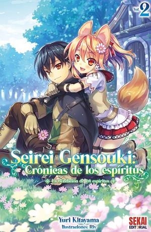 SEIREI GENSOUKI : CRONICAS DE LOS ESPIRITUS 02 (NOVELA) | 9788412582291 | KITAYAMA, YURI / RIV