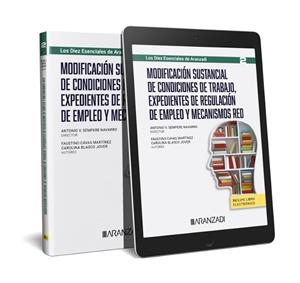 MODIFICACIÓN SUSTANCIAL DE CONDICIONES DE TRABAJO, EXPEDIENTES DE REGULACIÓN... | 9788411621922 | BLASCO JOVER, CAROLINA / CAVAS MARTÍNEZ, FAUSTINO / SEMPERE NAVARRO, ANTONIO V.