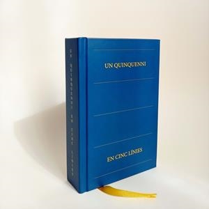 QUINQUENNI EN CINC LÍNIES, UN | 9788412453966