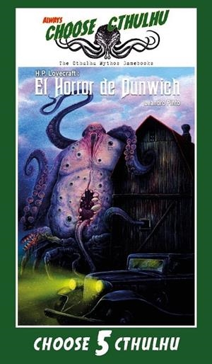 CHOOSE CTHULHU 05 : EL HORROR DE DUNWICH VINTAGE | 9788418894275 | RIKER,  EDWARD T. / VALRIS, GINY