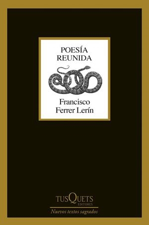 POESÍA REUNIDA (FRANCISCO FERRER LERÍN) | 9788411072816 | FERRER LERÍN, FRANCISCO