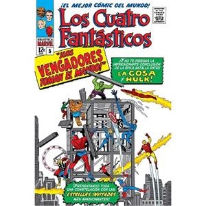 BIBLIOTECA MARVEL 14. LOS 4 FANTASTICOS 05 : 1963-64 | 9788411503334 | KIRBY, JACK / LEE, STAN
