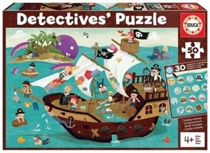 PUZLES PIRATAS DETECTIVE'S 50 PECES | 8412668188969
