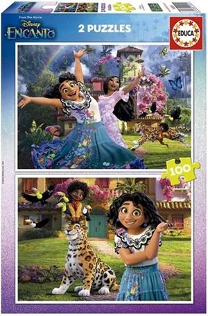 PUZLES ENCANTO DISNEY 100 PECES (2 PUZLES) | 8412668192010