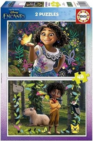 PUZLES ENCANTO DISNEY 48 PECES (2 PUZLES) | 8412668192003