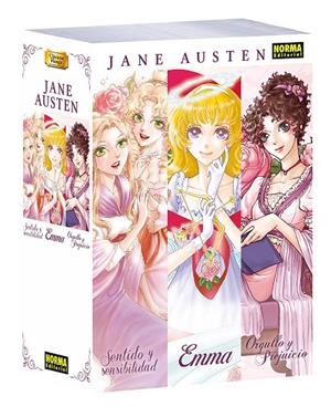 PACK CLASICOS MANGA : JANE AUSTEN | 9788467961751 | AUSTEN, JANE / CHAN, CRYSTAL S. / TSE, PO