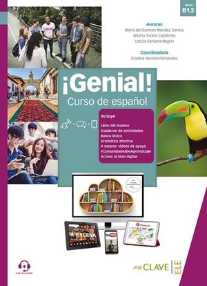 GENIAL B1.2 CURSO DE ESPAÑOL | 9788412294149 | SANTANA NEGRÍN, LETICIA/MÉNDEZ SANTOS, MARÍA DEL CARMEN/TUDELA CAPDEVILA, NITZIA